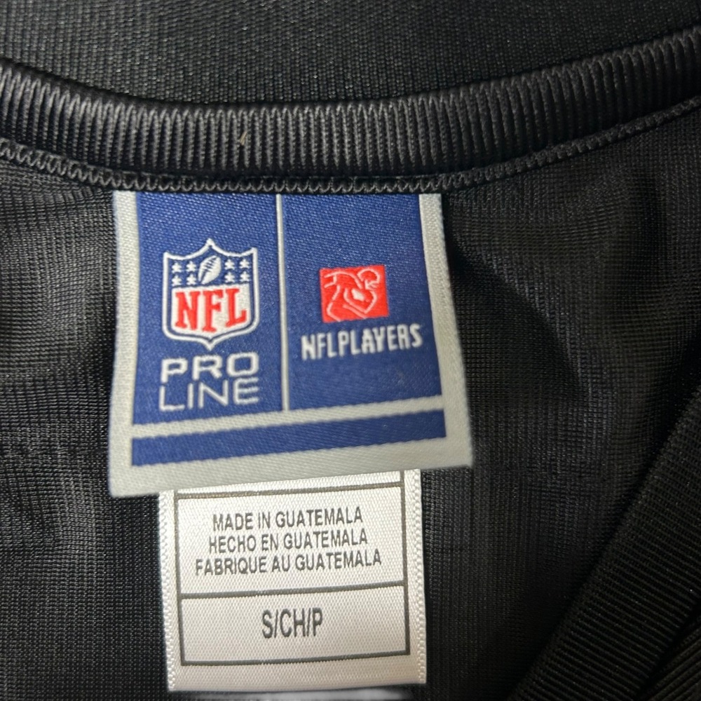 NEW Jacksonville Jaguars Jersey‎ Womens S Black Teal Blank NFL Pro Line Football - Picture 4 of 11
